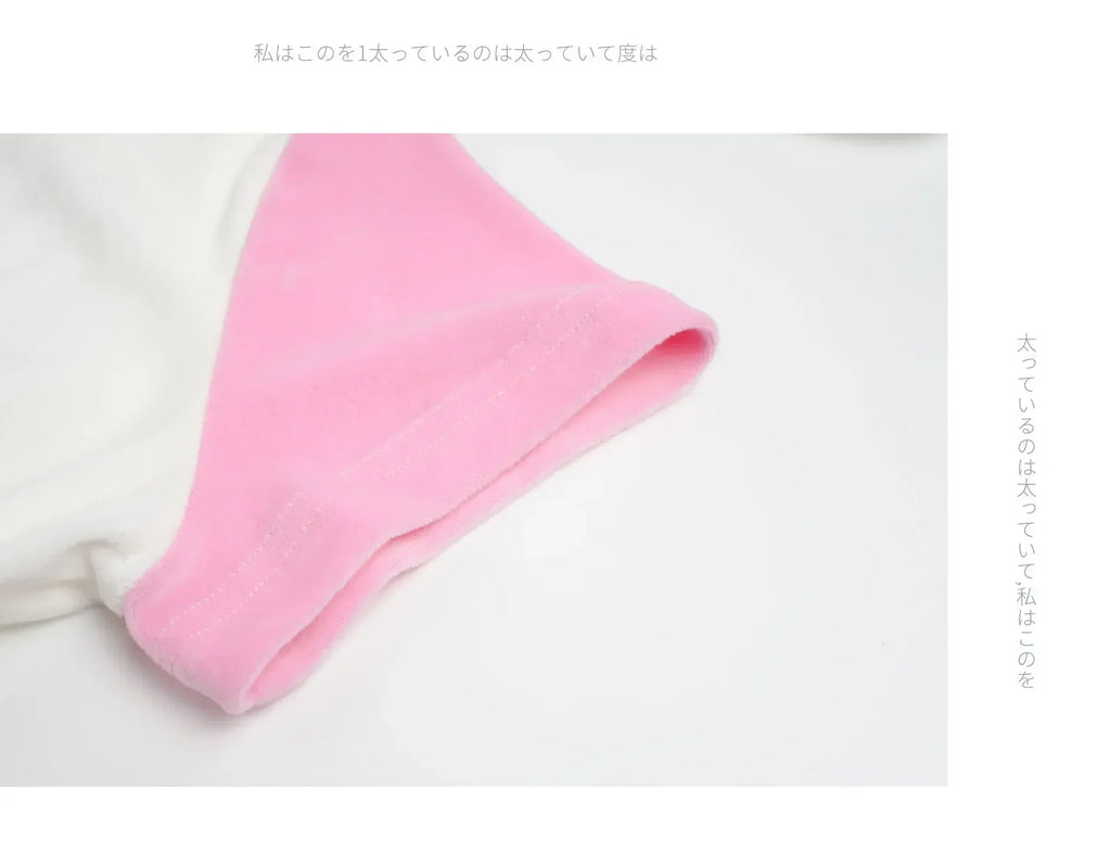 Cosplay Bunny Girl Costume Women Kawaii Sexy Plush Hoodie Bodysuit Cute Rabbit Ears Short Sleeve Pajamas Performance Clothing