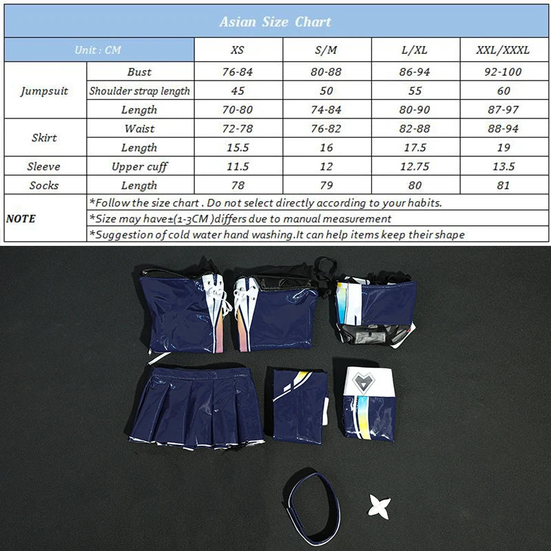 ROLECOS Game HMS IJN Shinano Race Outfits Race Queen Foxgirl Shinano Jumpsuit Women Halloween Activity Party Role Play Outfits