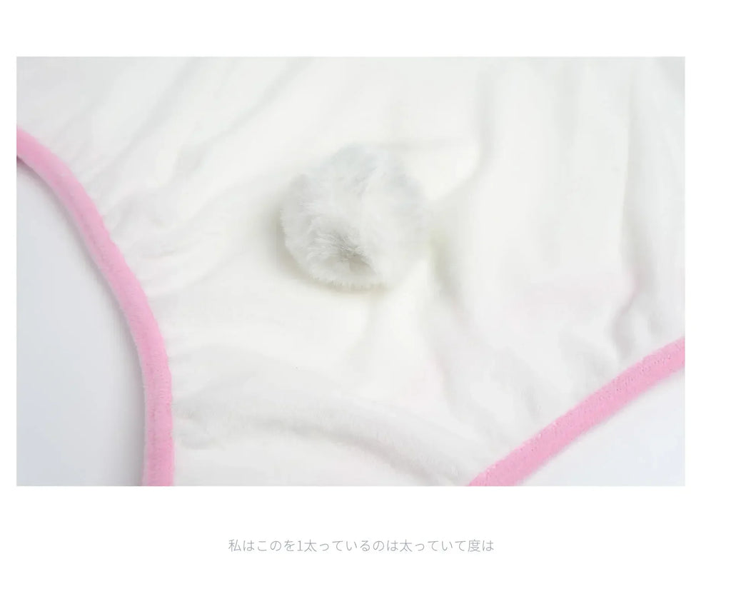 Cosplay Bunny Girl Costume Women Kawaii Sexy Plush Hoodie Bodysuit Cute Rabbit Ears Short Sleeve Pajamas Performance Clothing