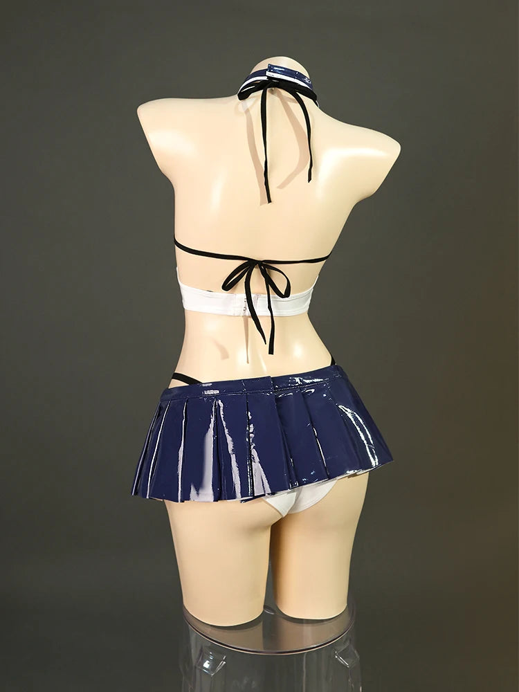 ROLECOS Game HMS IJN Shinano Race Outfits Race Queen Foxgirl Shinano Jumpsuit Women Halloween Activity Party Role Play Outfits