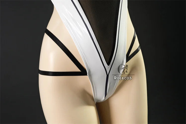 ROLECOS Game HMS IJN Shinano Race Outfits Race Queen Foxgirl Shinano Jumpsuit Women Halloween Activity Party Role Play Outfits